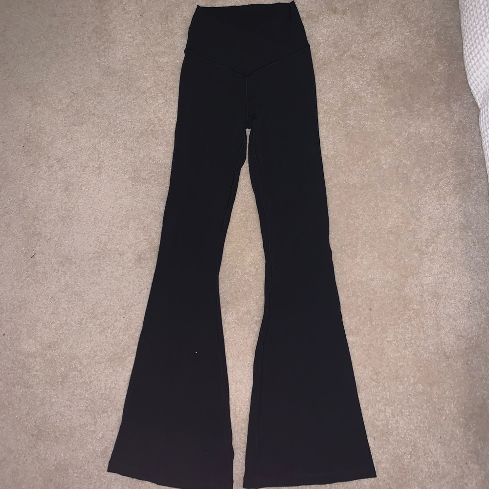 Aerie Crossover Flare Leggings